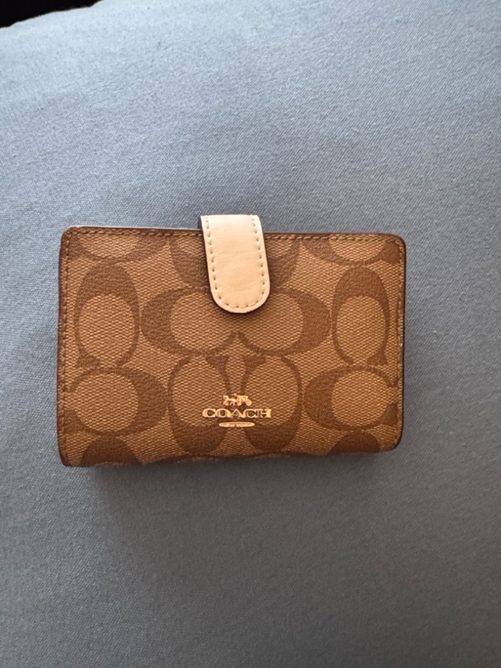 Coach Signature Canvas Wallet